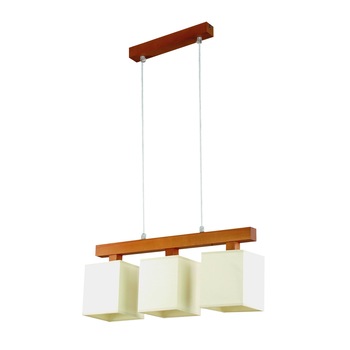 Pendul Arbor 3 Lampex, Lemn/PVC, Maro Pendul Arbor 3 Lampex, Lemn/PVC, Maro