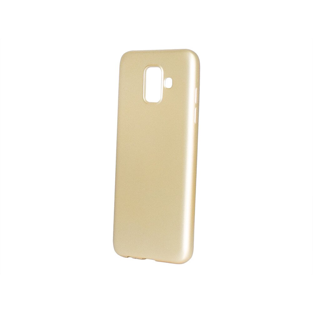 Husa de protectie spate Level pentru Samsung Galaxy A6 2018, Silicon, Golden