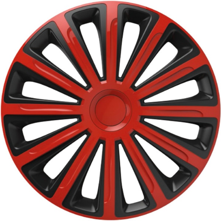 Dísztárcsa 15" Trend Red & Black