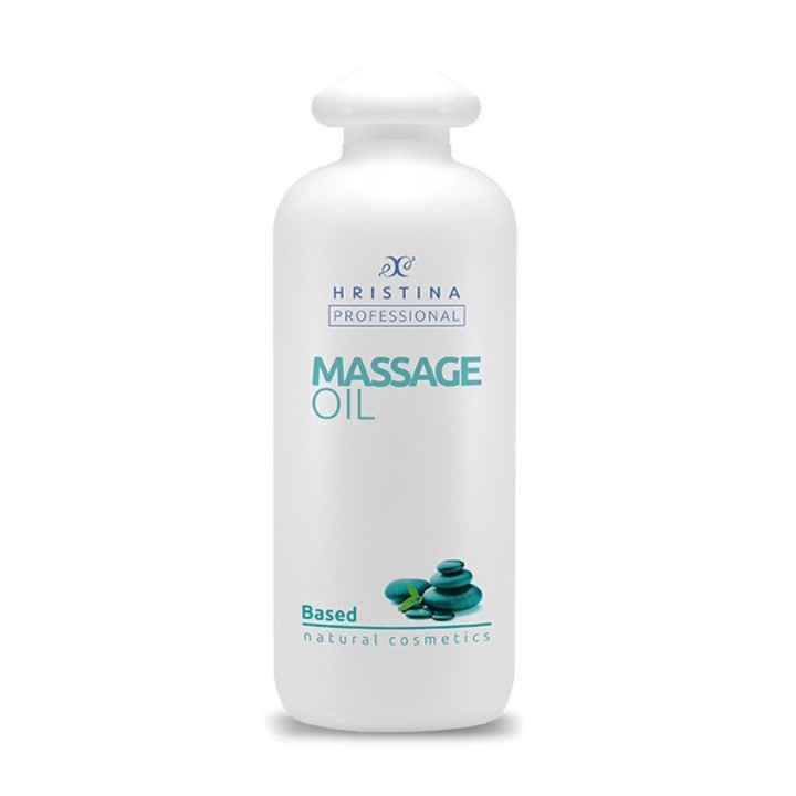 Масажно масло за тяло Hristina Cosmetics - Базисно с Алантоин, 500ml