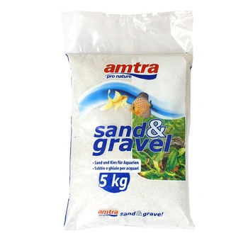 Nisip fin alb pentru acvariu punga 5 kg granulatie 0,8 mm Nisip fin alb pentru acvariu punga 5 kg granulatie 0,8 mm