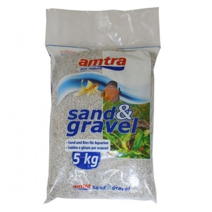 Cuart alb acvariu granulatie 1-3 mm cantitate 5 kg