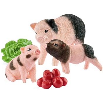 3 x figurine purcelusi Schleich 42422 3 x figurine purcelusi Schleich 42422