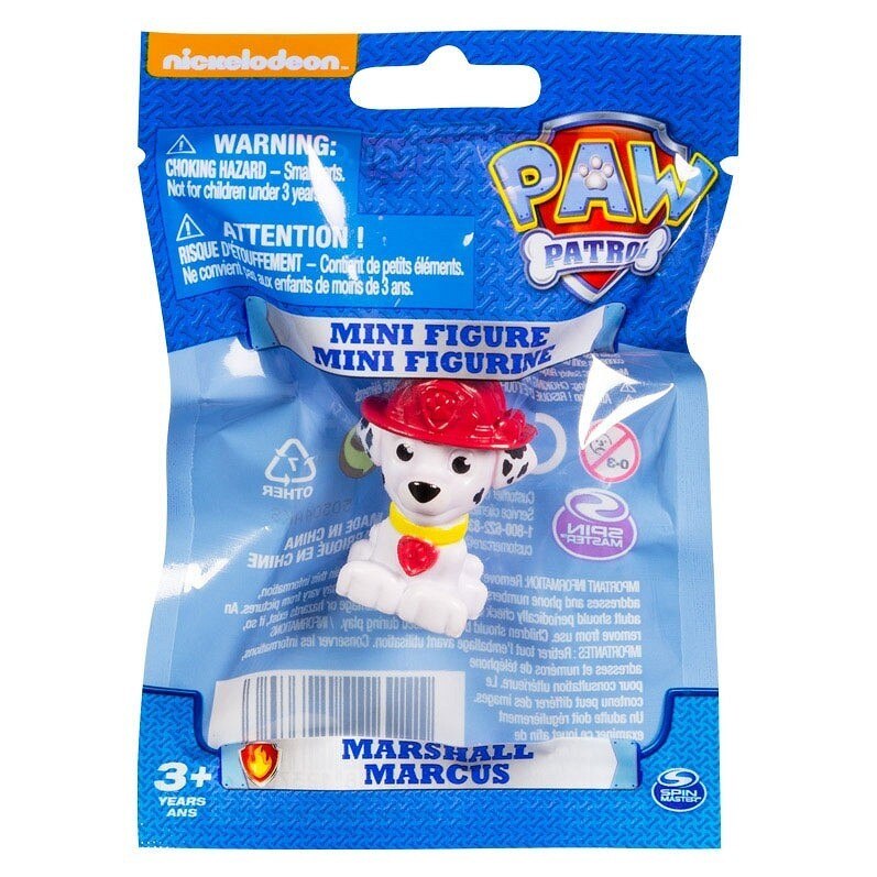 Mini figurina Spin Master, Patrula catelusilor - Marshall, Multicolor