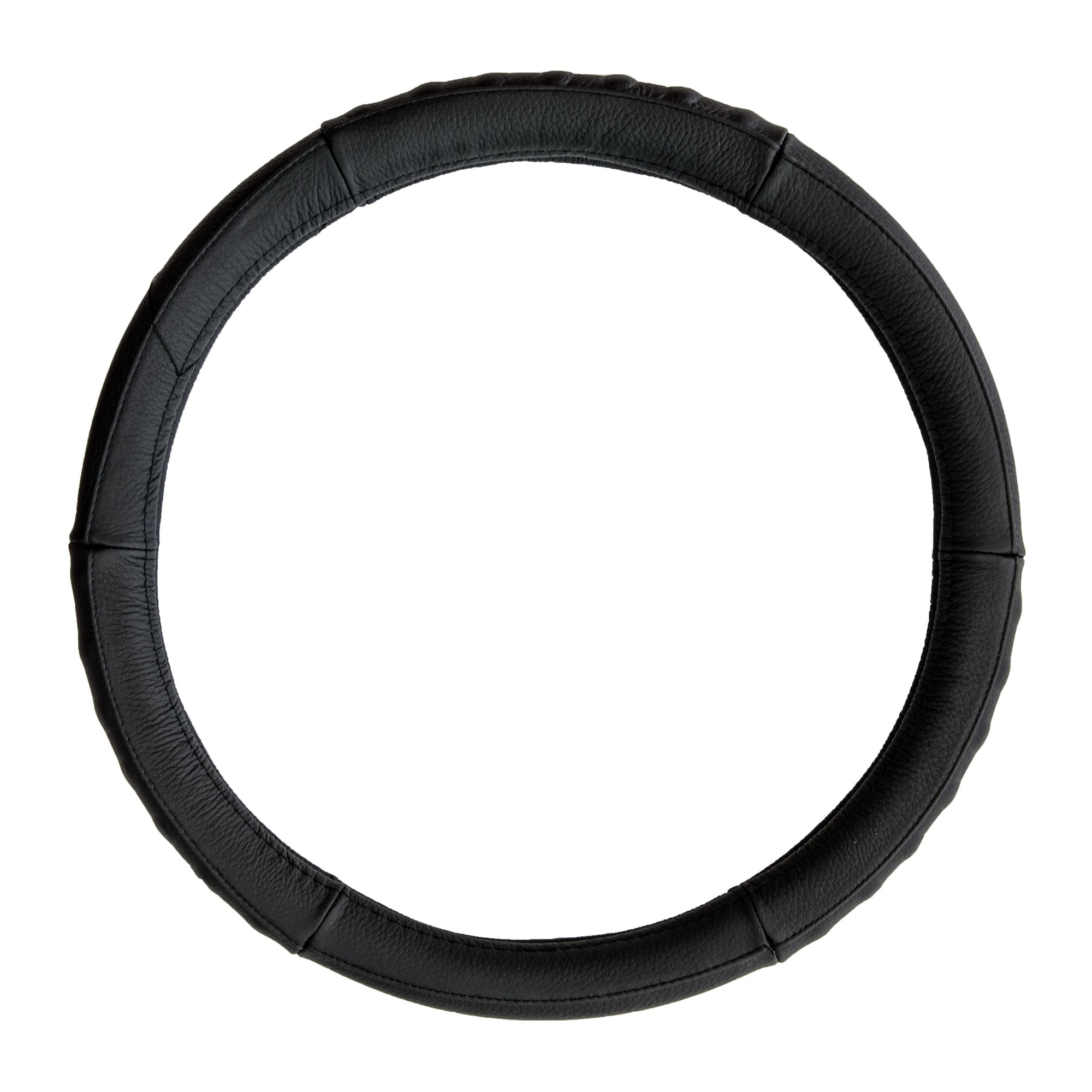 Husa volan piele negru 37-39 cm 95033