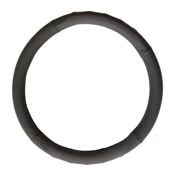 Husa volan piele gri 37-39 cm 95064 Husa volan piele gri 37-39 cm 95064