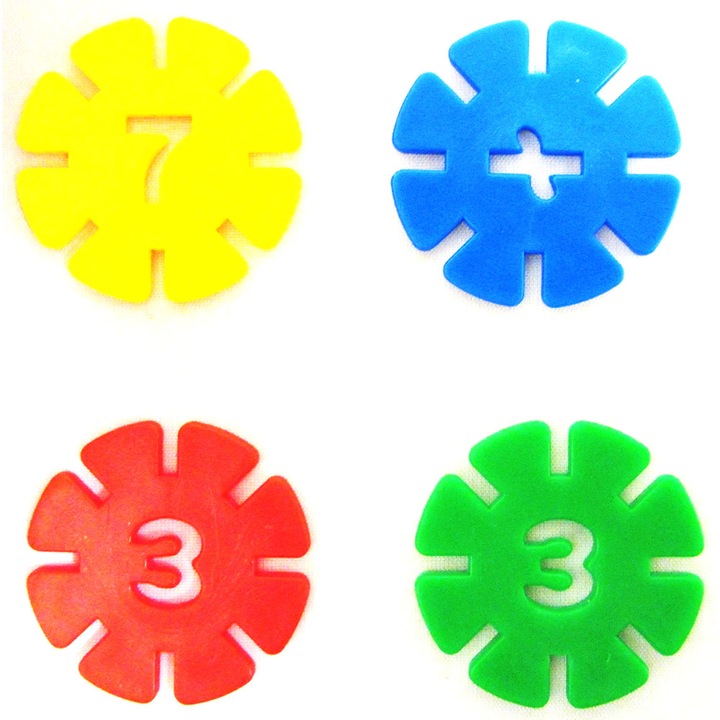 Set de constructie copii, Maxima, 280 piese, Multicolor