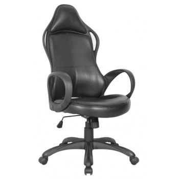 Scaun directorial US85 Le Mans PU, Negru Scaun directorial US85 Le Mans PU, Negru