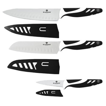 Set 6 piese cutite Blaumann Anti Lipire - Negru Set 6 piese cutite Blaumann Anti Lipire - Negru