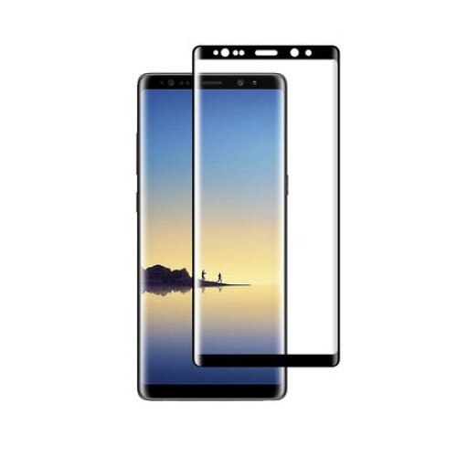 Folie securizata 3D compatibila cu Samsung Galaxy Note 8 Negru