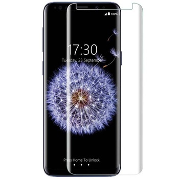 Folie sticla curbata UV lichid pentru Samsung Galaxy S9 Plus Folie sticla curbata UV lichid pentru Samsung Galaxy S9 Plus