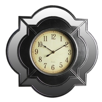 Ceas decorativ de perete SIKA, realizat din plastic si oglinda, 40 cm Ceas decorativ de perete SIKA, realizat din plastic si oglinda, 40 cm