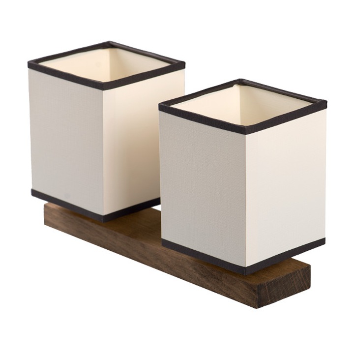 Plafoniera 2x40W LIDO cu finisaj antic