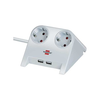 Priza multipla 2P 1,8m 2xUSB Priza multipla 2P 1,8m 2xUSB