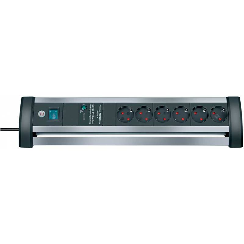 Priza multipla 60.000A 6P 3m alu-office