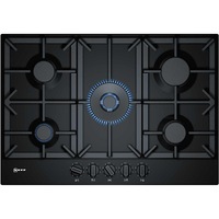 plita incorpolabila neff t27cs59s0 gaz 5 arzatoare wok aprindere la o singura mana siguranta cu supravegherea flacarii 75 cm flameselect grilaj fonta indicator de caldura reziduala sticla neagra imagen 44_0_
0