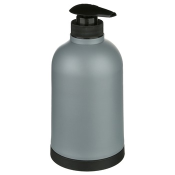 Dispenser sapun gri, H 17.5 cm PP Dispenser sapun gri, H 17.5 cm PP