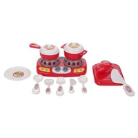 aragaz electric cu sunet si lumina jucarie pentru copii cu doua ochiuri 2 oale alte accesorii de bucatarie imagen 41_0_
0