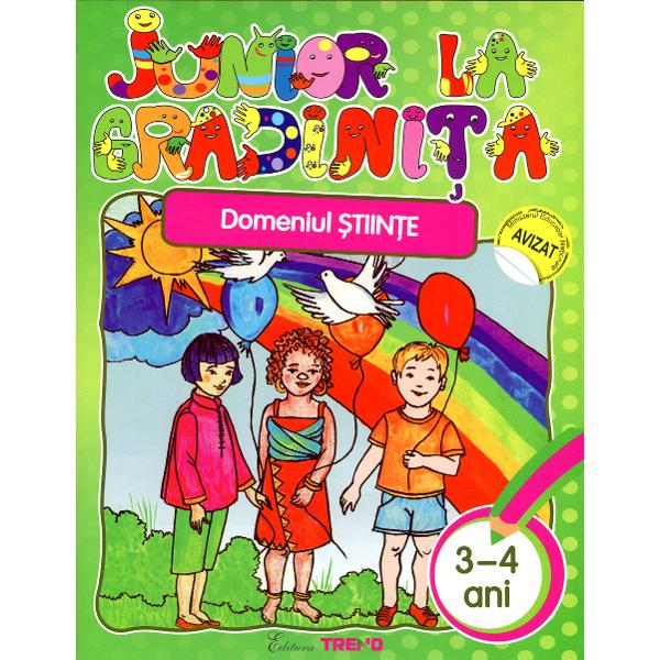 Junior La Gradinita 3-4 Ani Domeniul Stiinte