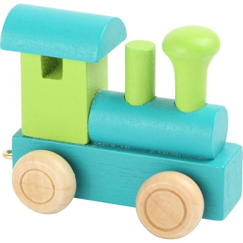 Locomotiva lemn verde Locomotiva lemn verde