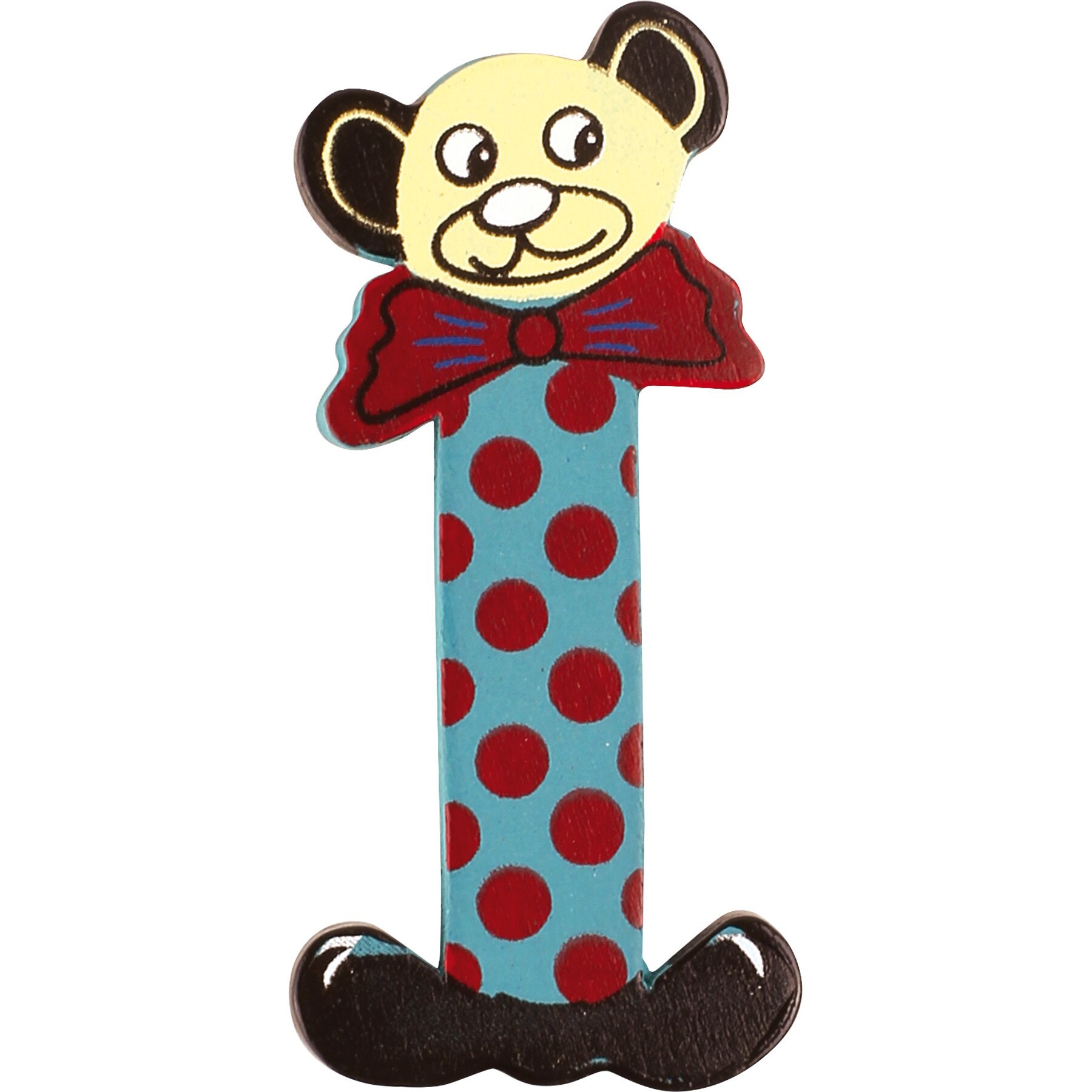 Litera I, adeziva, lemn