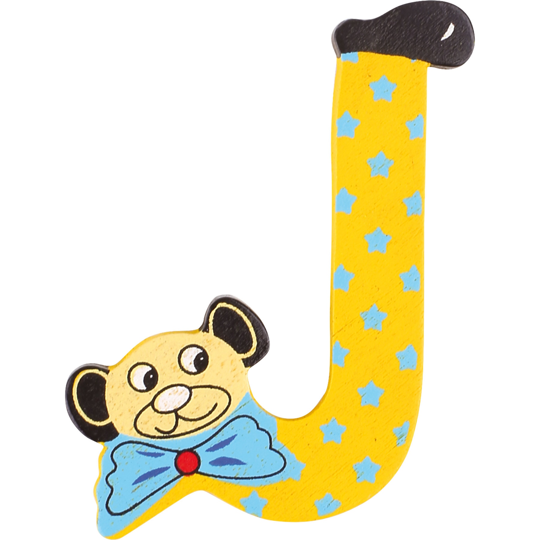 Litera J, adeziva, lemn