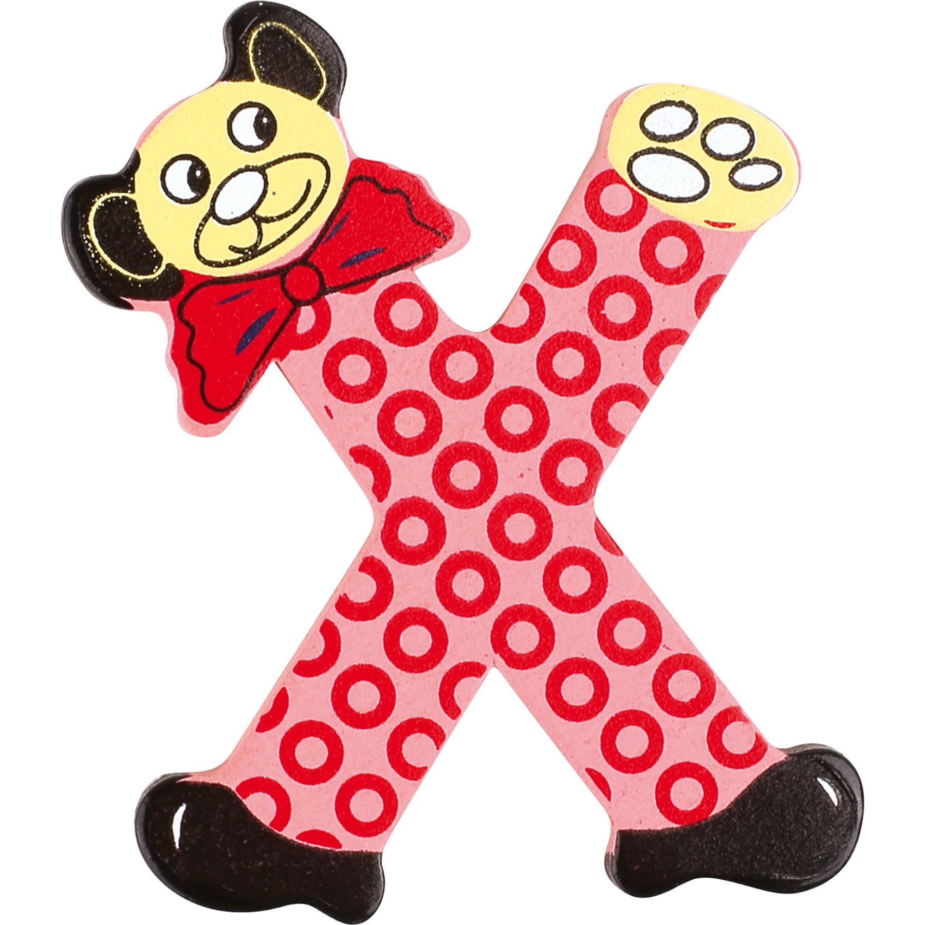 Litera X, adeziva, lemn