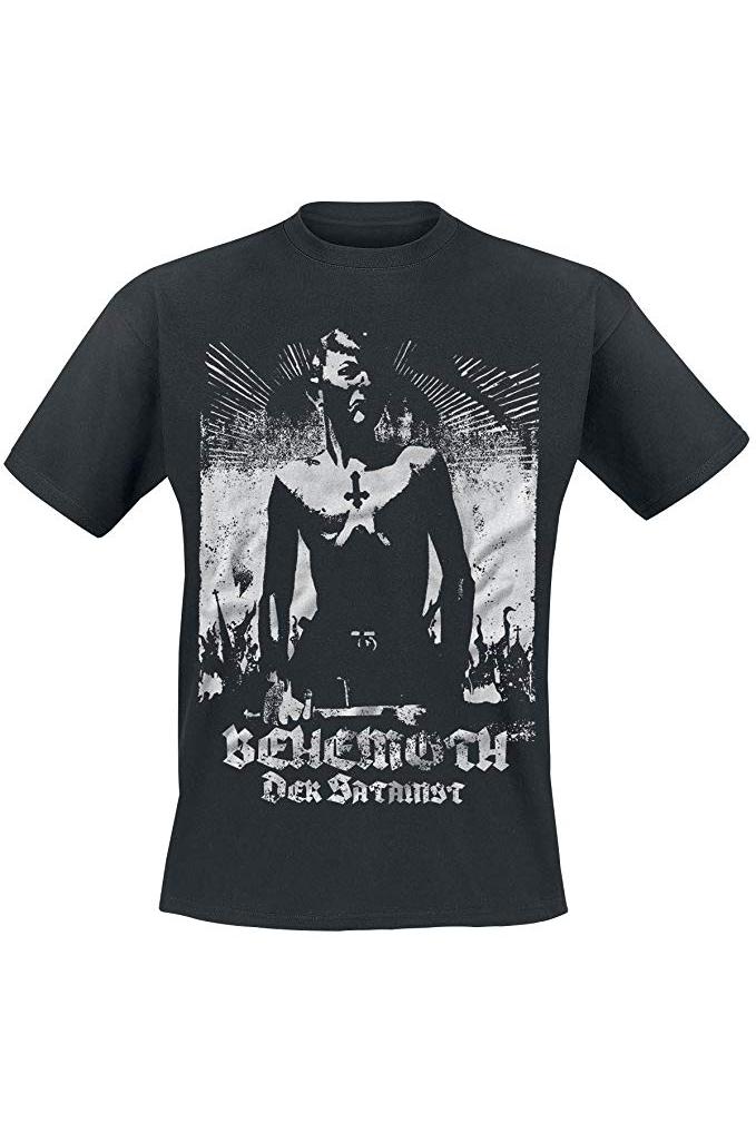 Tricou pentru barbati, Behemoth, Der Satanist, Negru