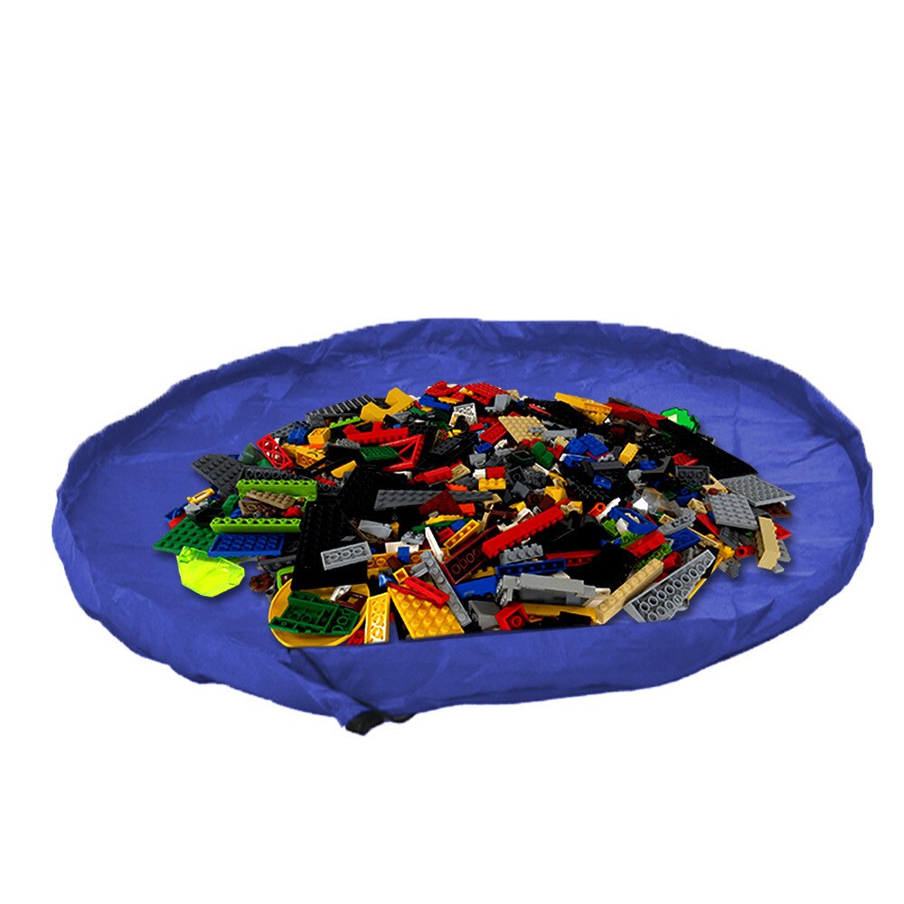 Covor pentru jucarii 2 in 1, 150cm , Malatec, Albastru