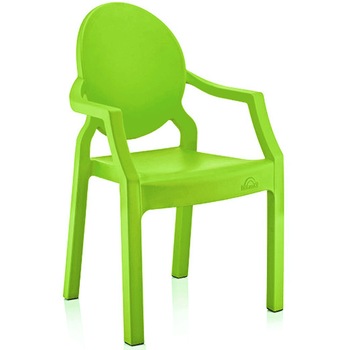 Scaunel gradinita PIGLET cu brate pentru copii VERDE Scaunel gradinita PIGLET cu brate pentru copii VERDE