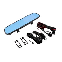 camera auto dual  dvr camcorder  filmare fata si spate tip oglinda cu monitor  fhd 1080p  g-sensor wdr  vedere nocturna  lentila wide 170 grade  sos senzor miscare imagen 6_0_
0