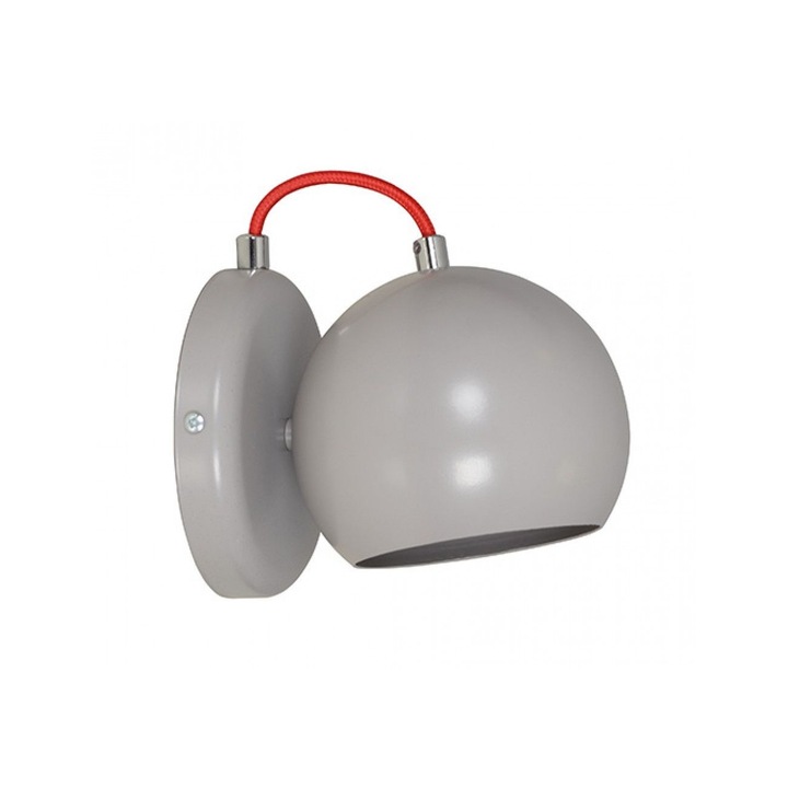 Аплик Emibig Orbita 1, 1X60W, Сив