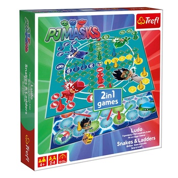Joc de masa Pj Masks , ATS, 2 in 1, Fara suparare frate Joc de masa Pj Masks , ATS, 2 in 1, Fara suparare frate