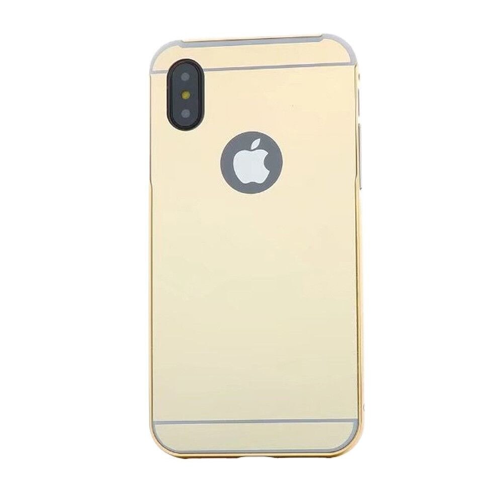 Husa Apple iPhone X, MyStyle Elegance Luxury tip oglinda, Gold