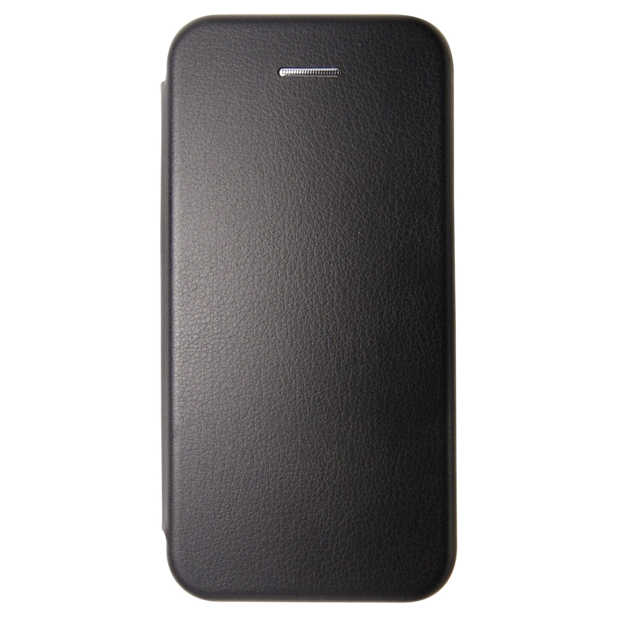 Husa tip carte cu stand Forcell Elegance neagra pentru Apple iPhone 5, 5S, SE