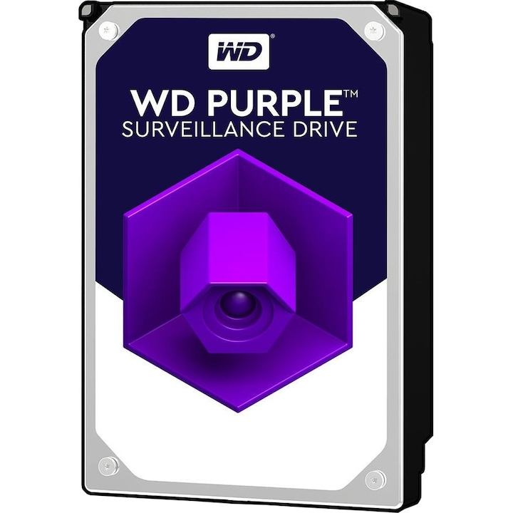 Hard Disk WD Purple, 3.5'', 8TB, SATA3, 256MB Cache