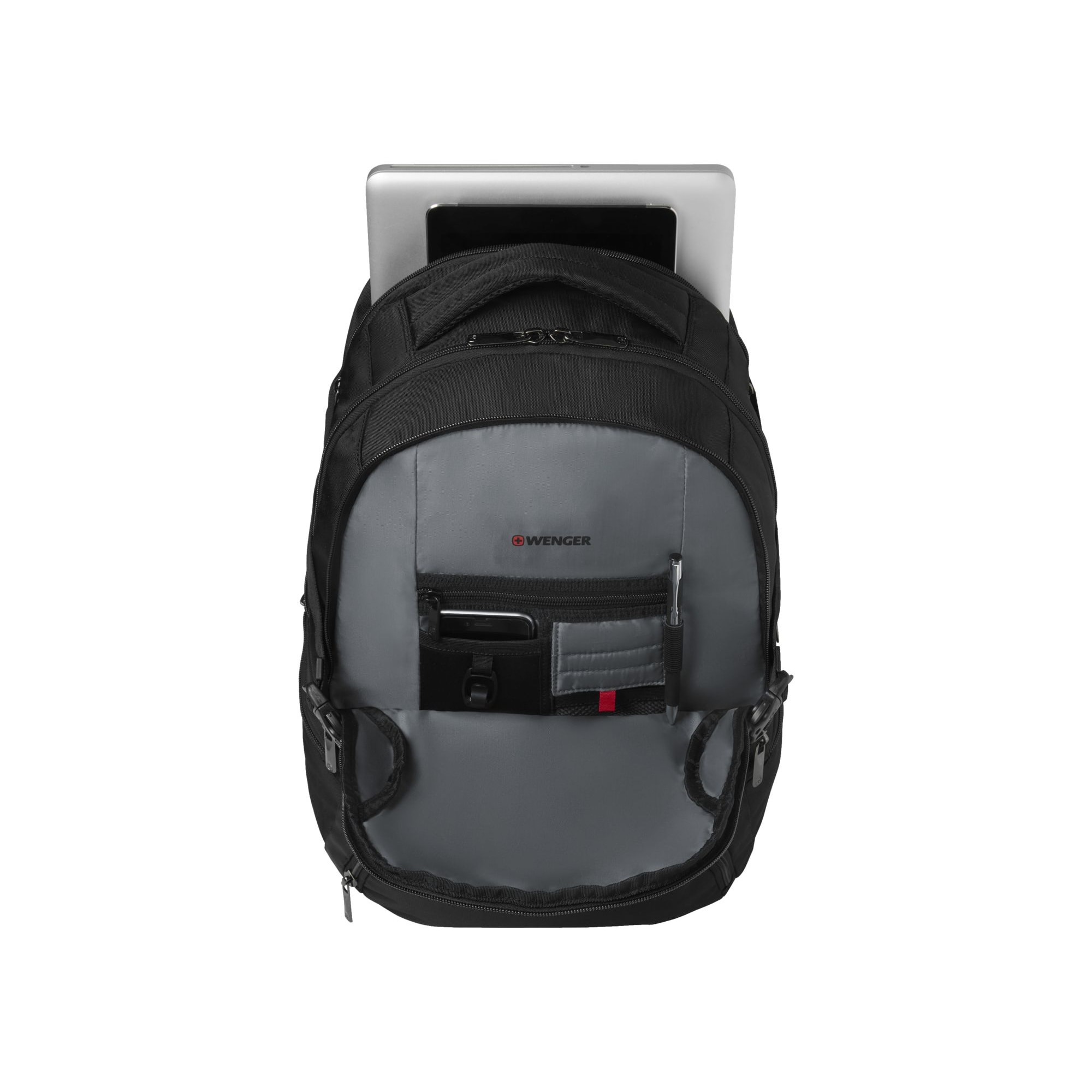 Rucsac pentru laptop, Wenger, Transit, 16 ", 27 litri, Negru
