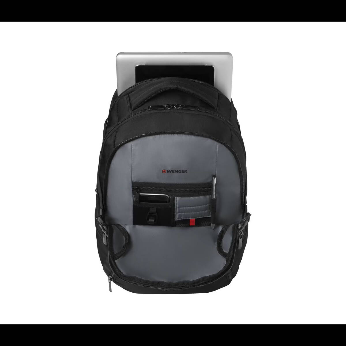 Rucsac pentru laptop, Wenger, Transit, 16 ", 27 litri, Negru