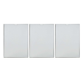 Insert tip U din plexiglas transparent, format A4, 3 buc./SET Insert tip U din plexiglas transparent, format A4, 3 buc./SET