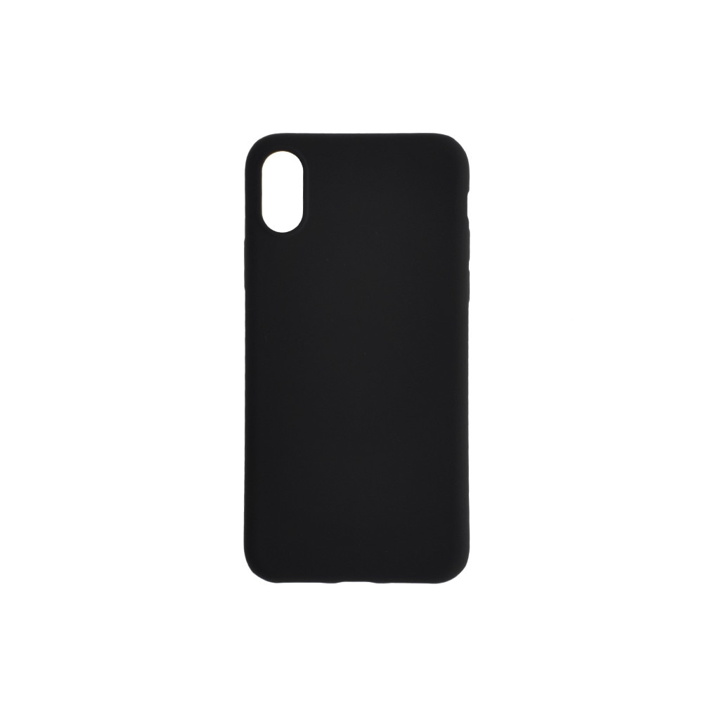 Husa de protectie spate Level pentru iPhone X, Silicon, Negru