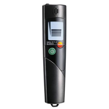 Detector scapari de gaze testo 317-2, cu afisaj cu bara optica Detector scapari de gaze testo 317-2, cu afisaj cu bara optica