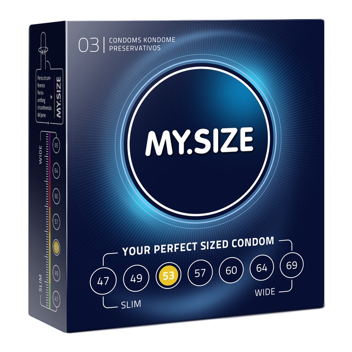 Презервативи MY SIZE 53 x 3 бр