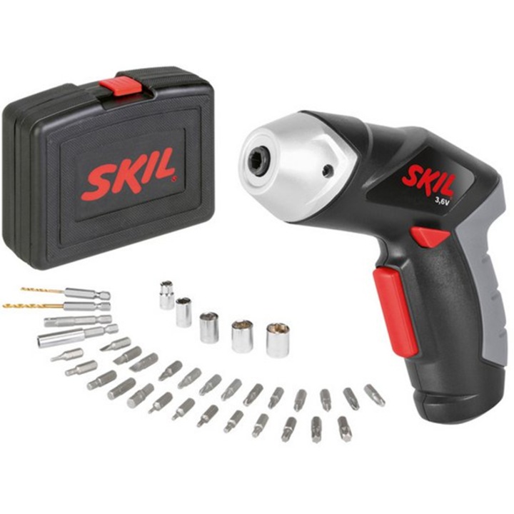 Skil F0152436AC akkumulátoros csavarozó, 3.6 V, 200 ford/perc + 35 kiegészítő