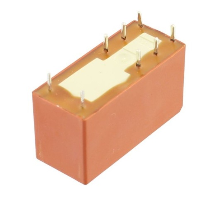 Releu miniaturale, 5V DC, 12A, serie RT1, TE Connectivity - 1-1393238-2