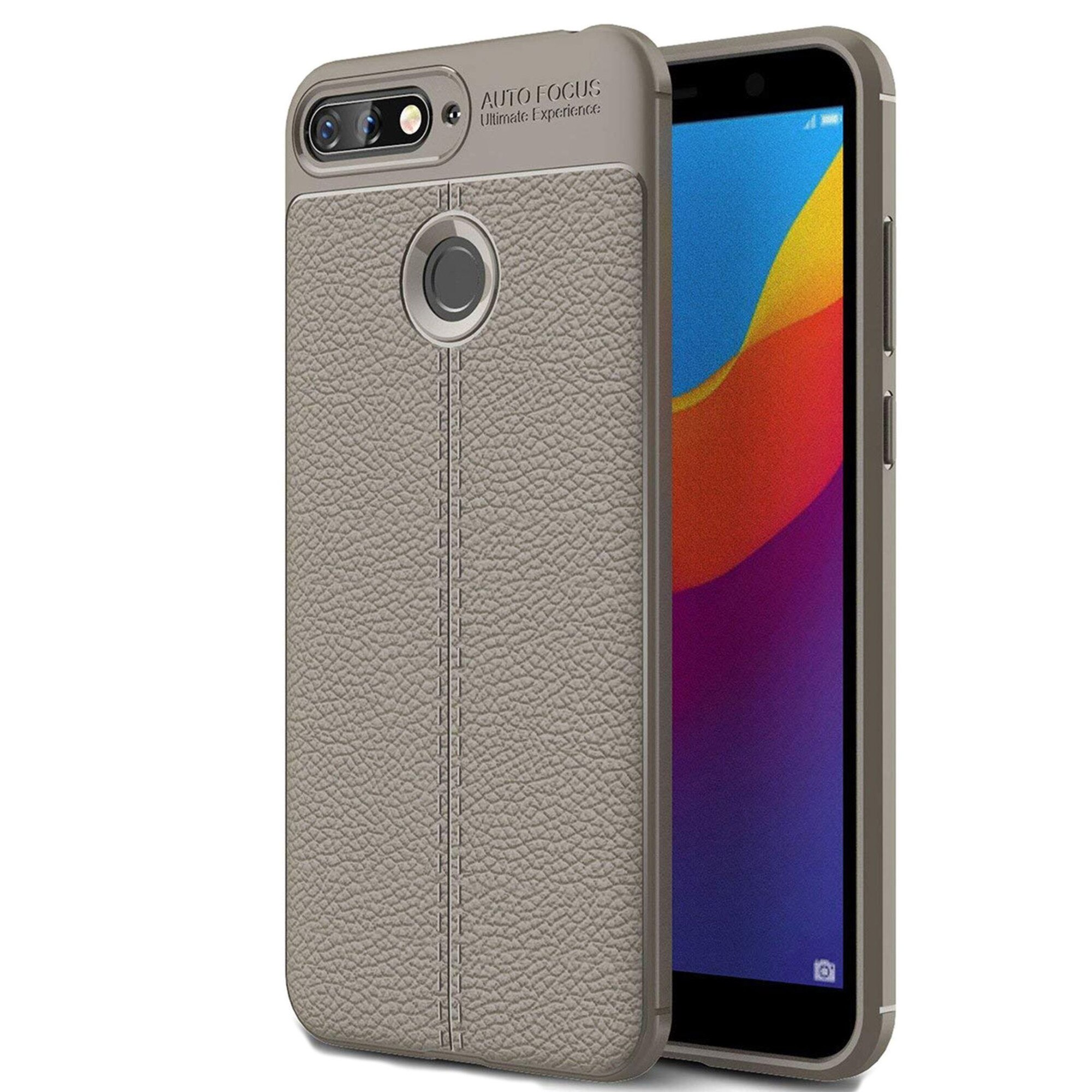 Husa Huawei Y6 ( 2018 ) Grain Silicon Tpu - gri