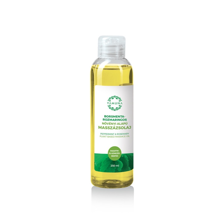Ulei de masaj cu Menta si Rozmarin, Plante, Yamuna, 250 ml