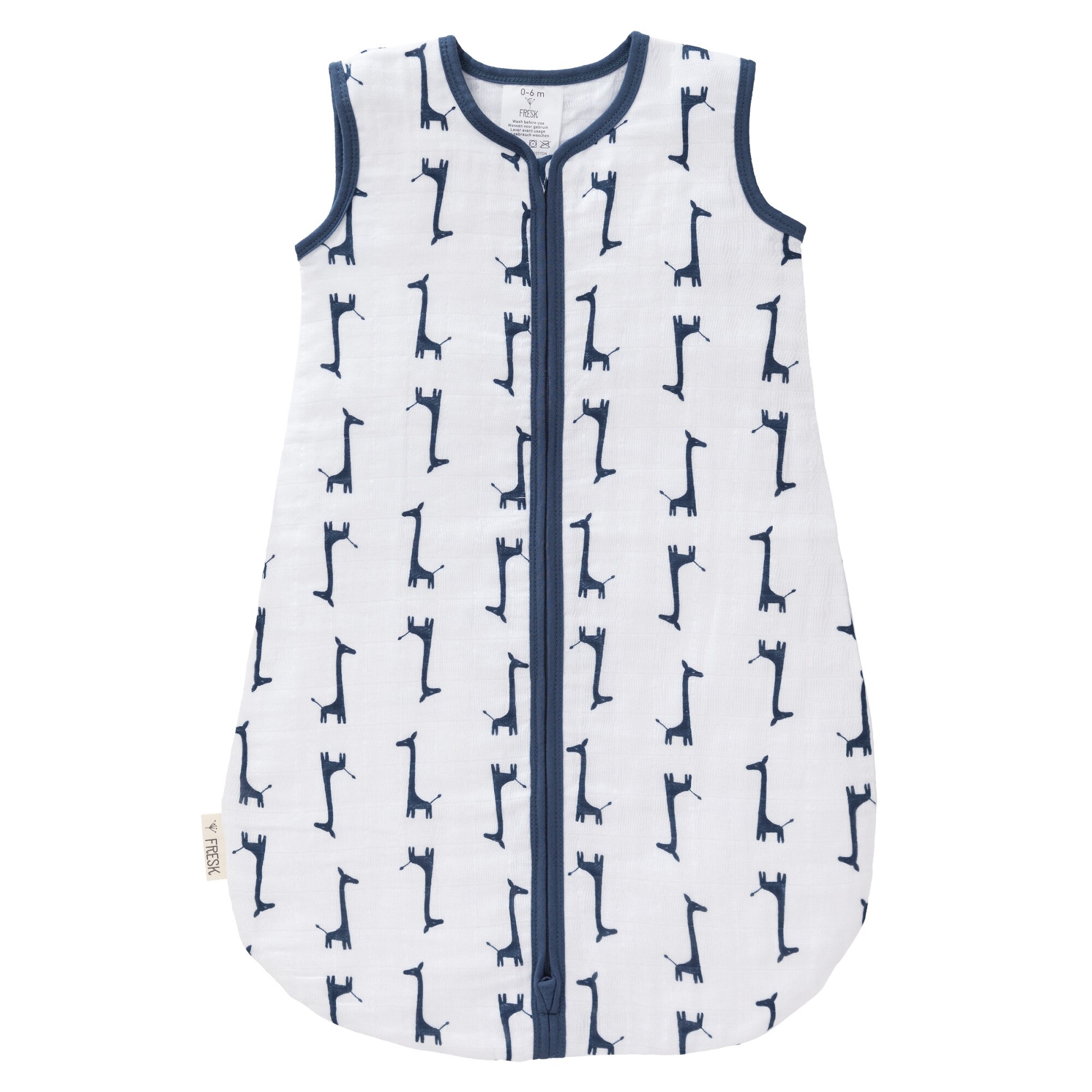 Sac de dormit Giraf indigo blue Fresk 12 - 18 luni