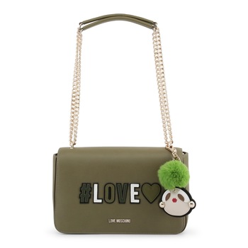 Geanta, de dama, de umar, verde, Love Moschino - JC4068PP16LK Geanta, de dama, de umar, verde, Love Moschino - JC4068PP16LK
