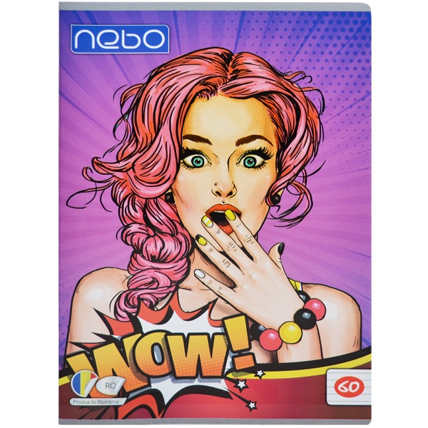 Caiet NEBO A4 DICTANDO 65-70 g/mp 60 file Premium , Robentoys