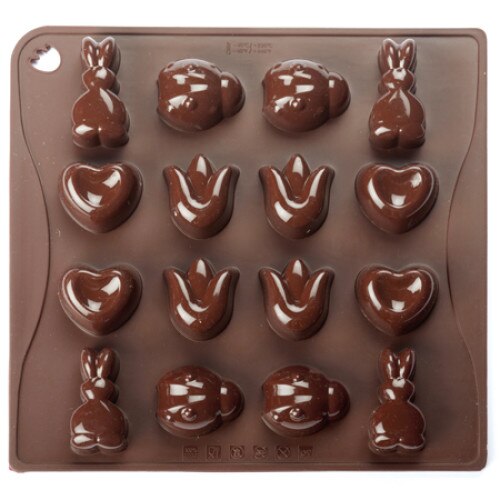 Forma Silicon Chocoice Primavara, 16 cavitati